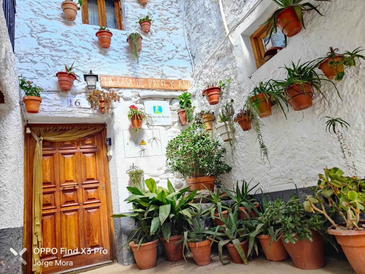 La Casa Rural De Paco Y Ana Villa Pitres Exterior foto